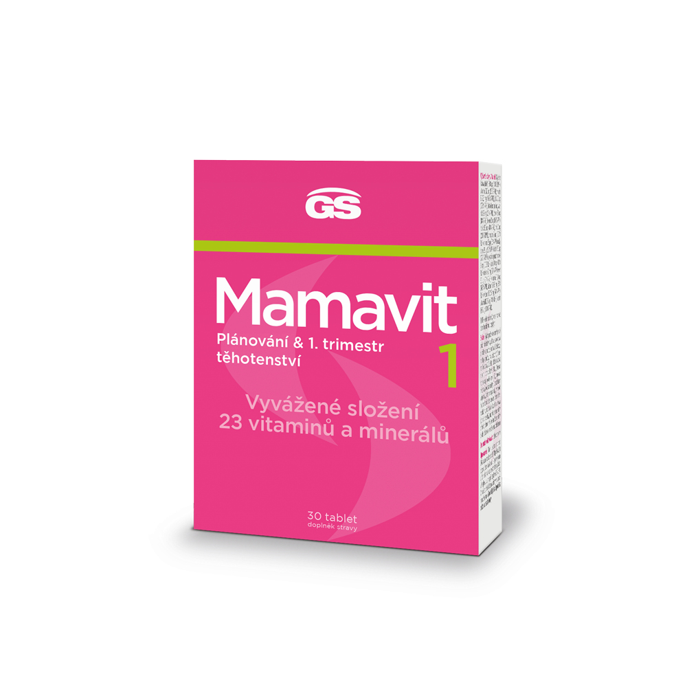 GS Mamavit 1 Plánování a 1. trimestr 30 tablet