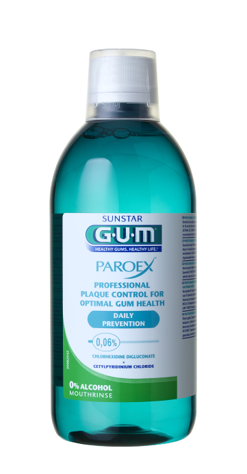 GUM Ústní voda Paroex (CHX 0.06%) 500 ml