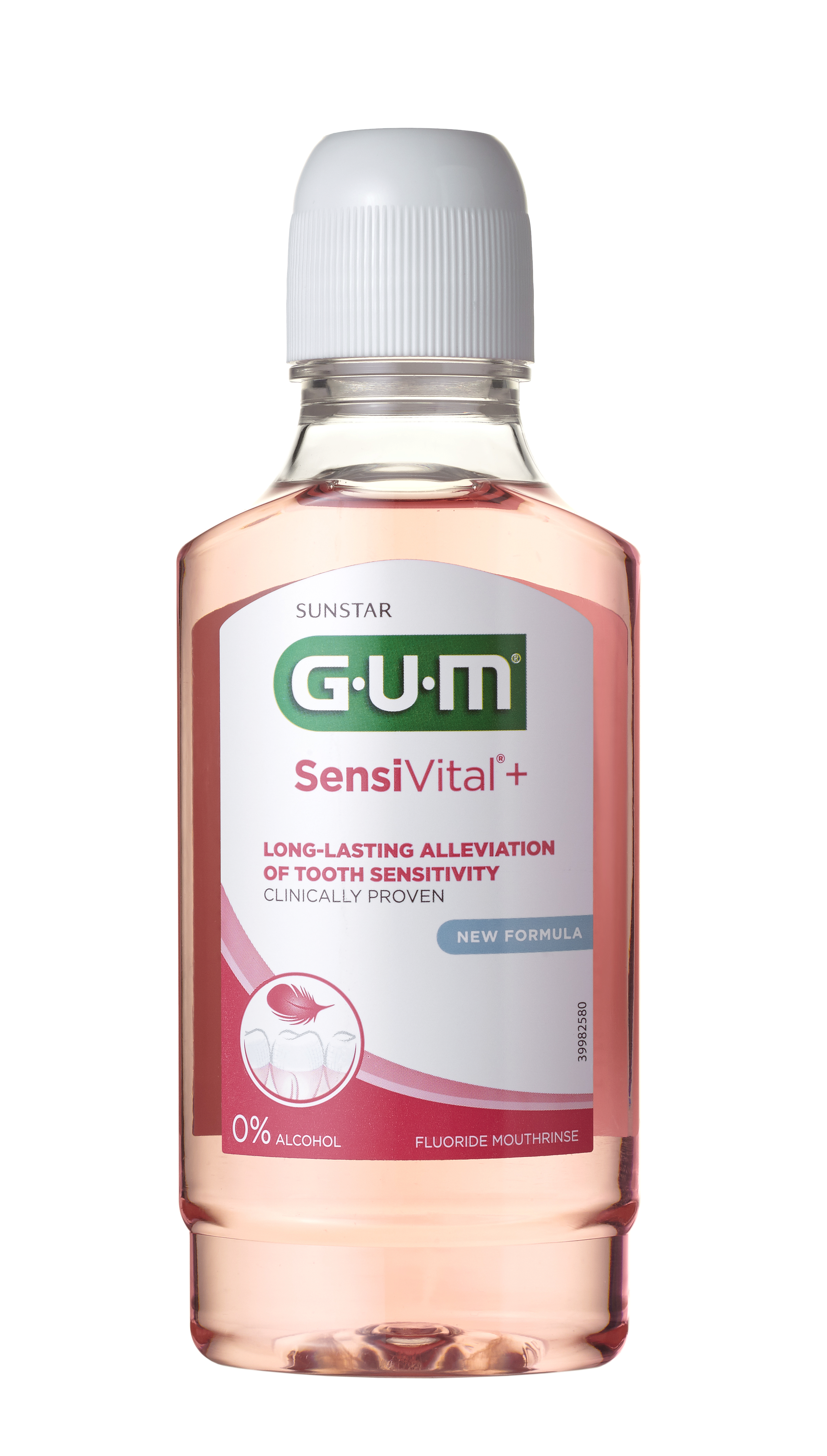 GUM SensiVital ústní voda (výplach) pro citlivé zuby s CPC 0,07 %, 300 ml