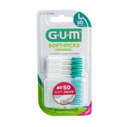 GUM Soft-Picks mezizubní kartáček gumový s fluoridy Large 50 ks