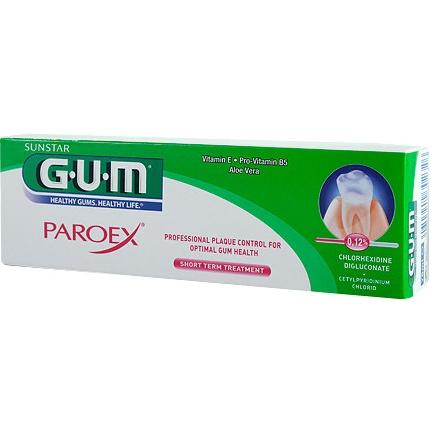 GUM Zubní gel Paroex (CHX 0.12%) 75 ml