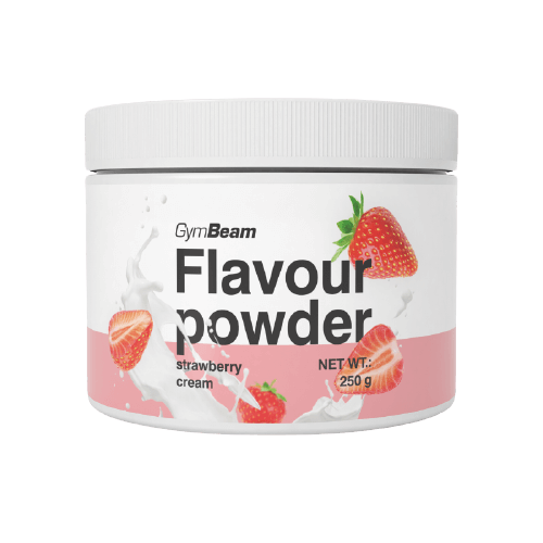 GYMBEAM Flavour powder jahodový krém 250 g