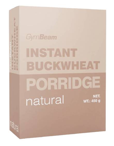 GYMBEAM Instantní pohanková kaše jahoda 450 g