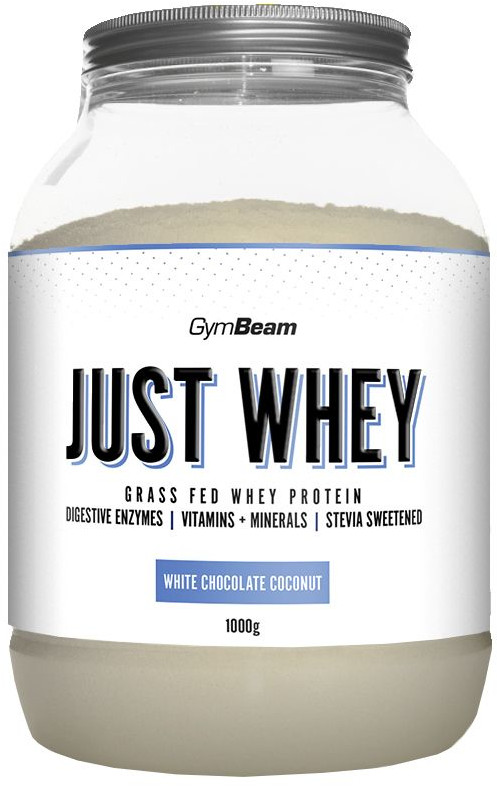 GYMBEAM Just Whey  white chocolate coconut 1000 g