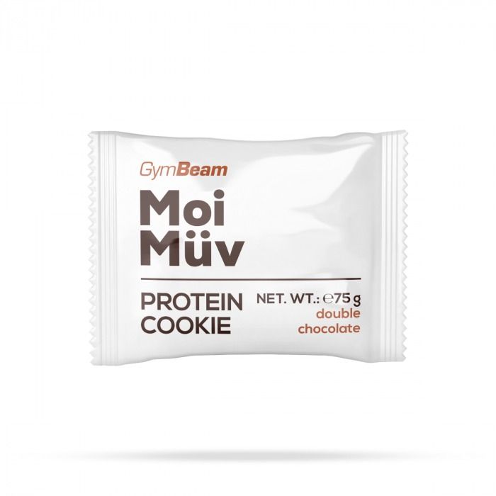 GymBeam MoiMüv Protein Cookie double chocolate 75 g