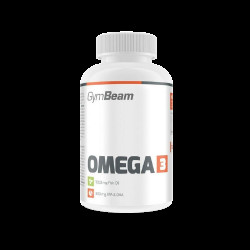 GYMBEAM Omega 3  bez příchuti 120 kapslí