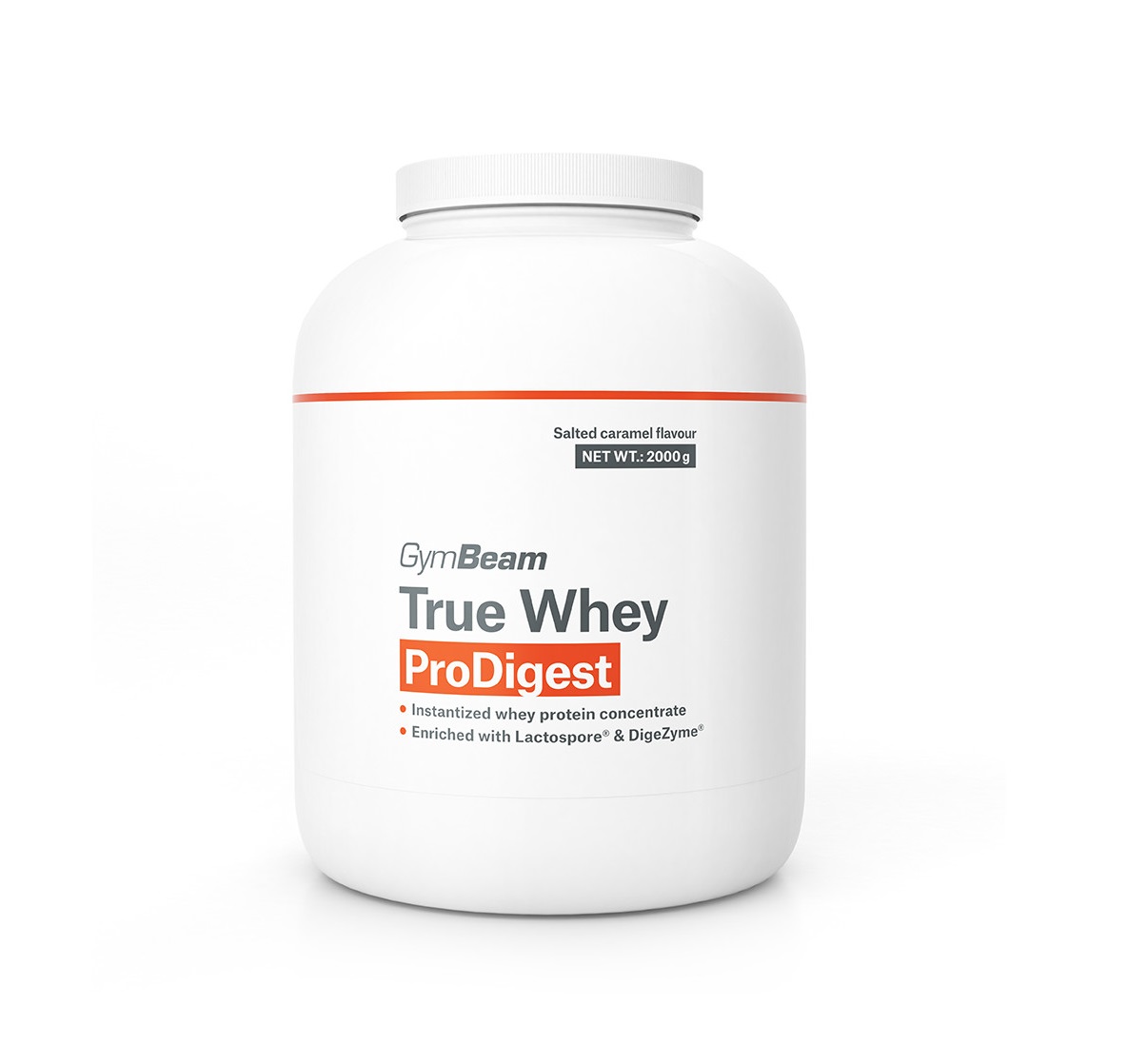 GymBeam True Whey ProDigest salted caramel 2000 g