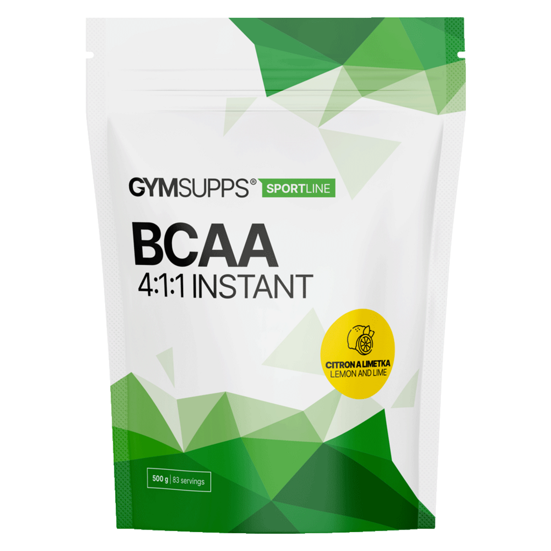 Gymsupps BCAA 4:1:1 Instant 500g - citron, limetka