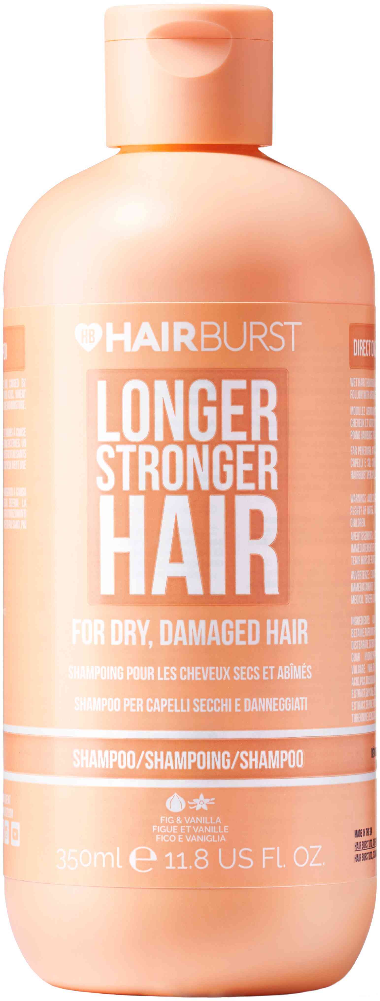 HAIRBURST Šampon na suché a poškozené vlasy 350 ml