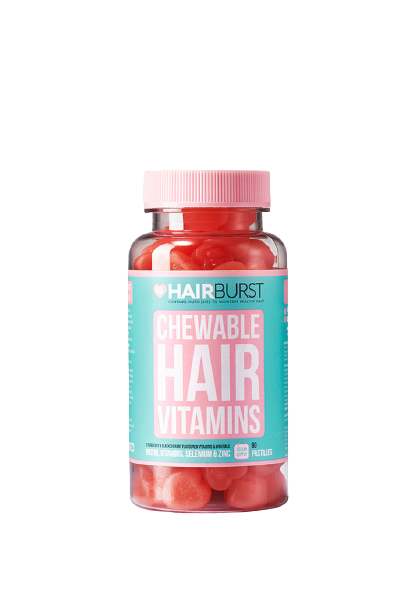 HAIRBURST Žvýkací vlasové vitamíny ve tvaru srdíčka 60 ks