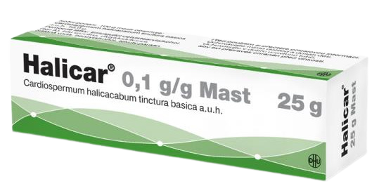 HALICAR dermální mast 25 g