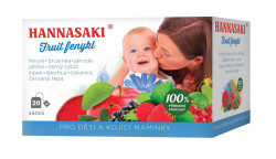 Hannasaki Fruit Fenykl pro děti a kojící maminky 20 sáčků