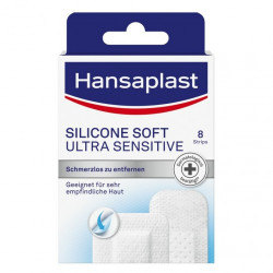 HANSAPLAST Silicone soft náplast 8ks