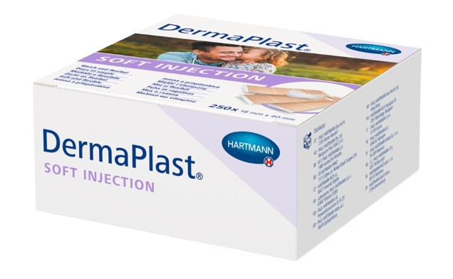 HARTMANN DERMAPLAST náplasti Soft Injection 16x40mm 250 ks