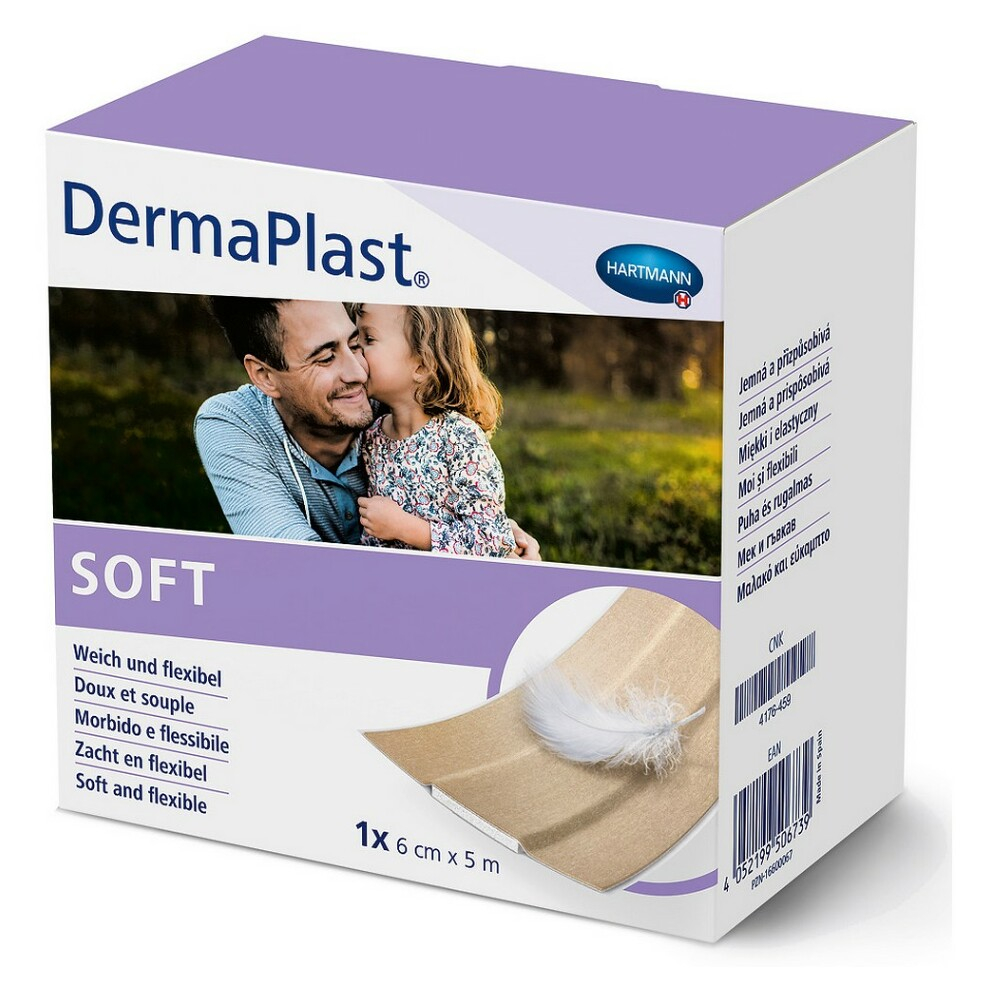 HARTMANN Dermaplast rychloobvaz sensitive 6 cm x 5 m 1 ks