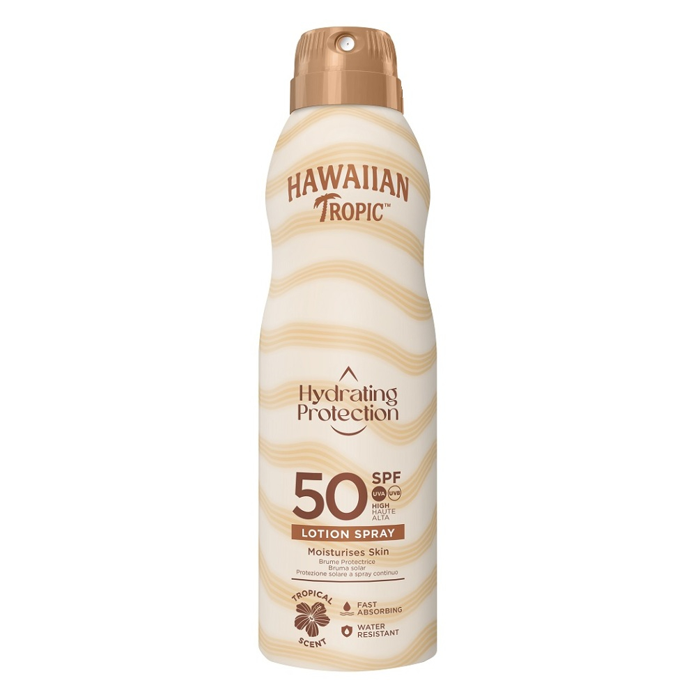 HAWAIIAN TROPIC Silk Hydration Sprej na opalování SPF50 220 ml