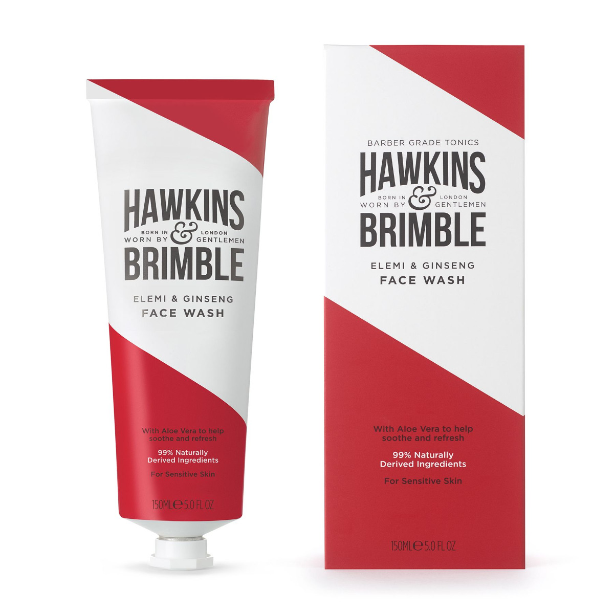 Hawkins & Brimble Pánský mycí gel na obličej 150 ml