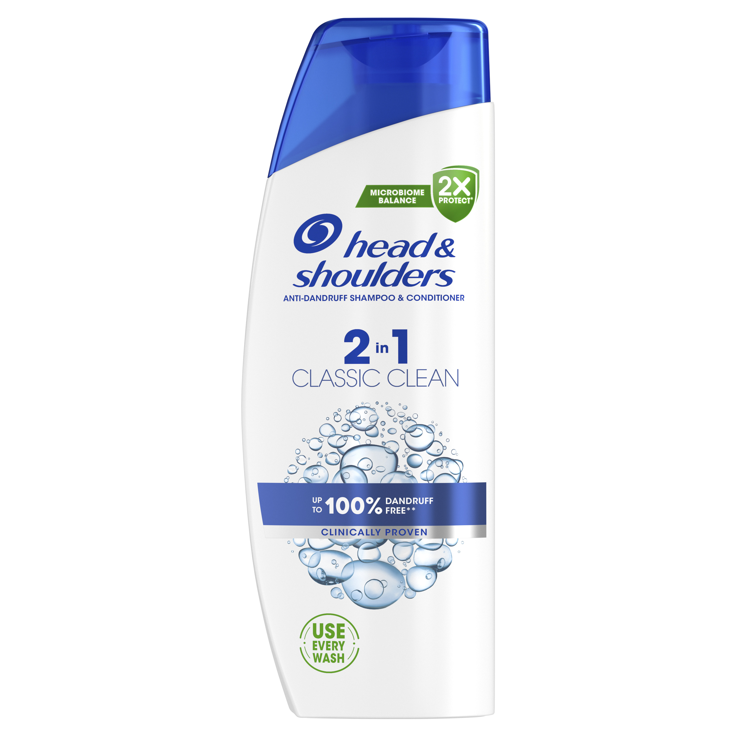 HEAD & SHOULDERS Classic Clean 2in1, Šampon proti lupům 330 ml