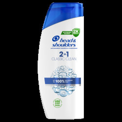 Head&Shoulders 2v1 Classic Šampon proti lupům 625 ml