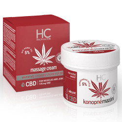 HEALTH CULTURE CBD Konopné mazání hřejivé 125 ml