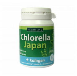 HEALTH LINK Chlorella Japan + kolagen 250 tablet