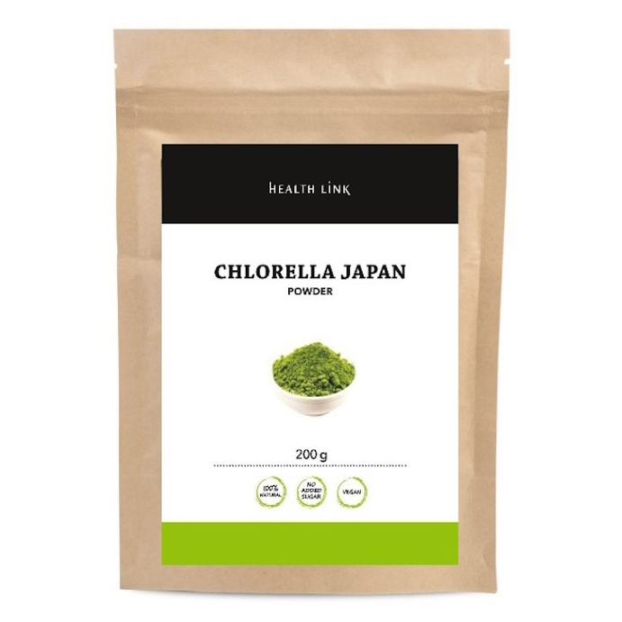 HEALTH LINK Chlorella Japan prášek 200 g