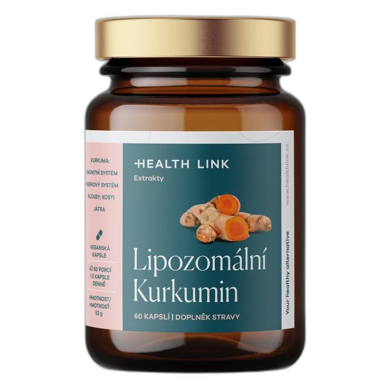 HEALTH LINK Lipozomální kurkumin 60 kapslí