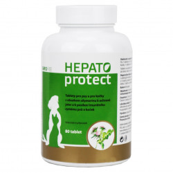 HEPATOPROTECT tablety pro psy a kočky 80 tablet