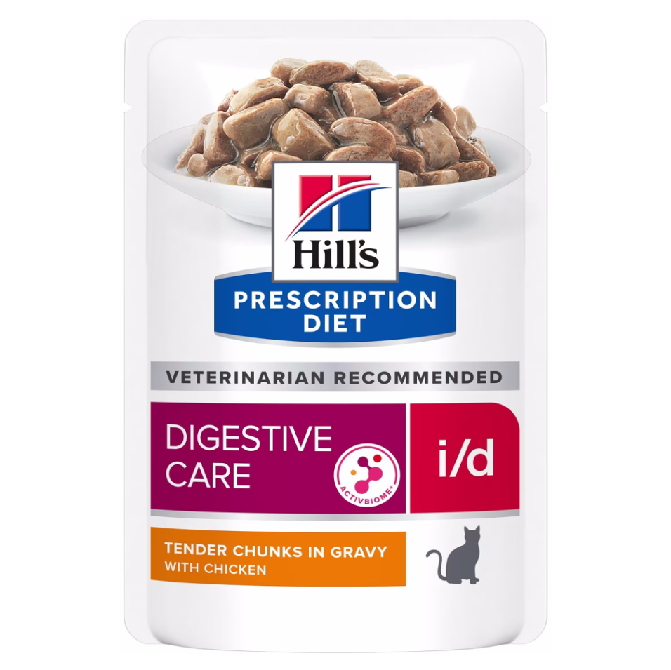 HILL'S Prescription Diet i/d kuře kapsička pro kočky 12 x 85 g