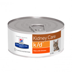 HILL'S Prescription Diet™ k/d™ Feline Chicken konzerva 156 g