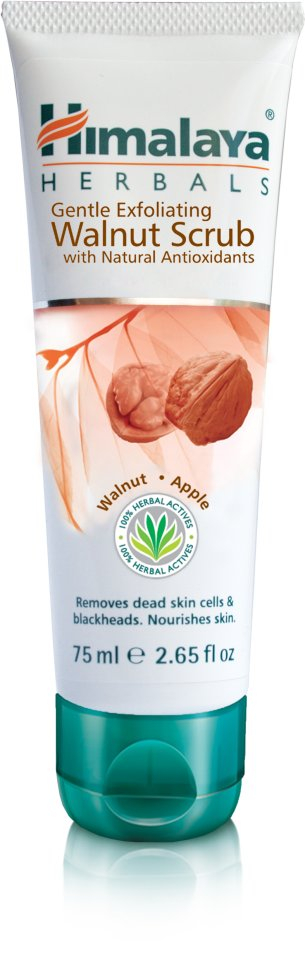 Himalaya Herbals Jemný exfoliační ořechový peeling 75 ml