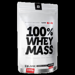 HiTec Nutrition 100% Whey mass gainer 3000g - bílá čokoláda