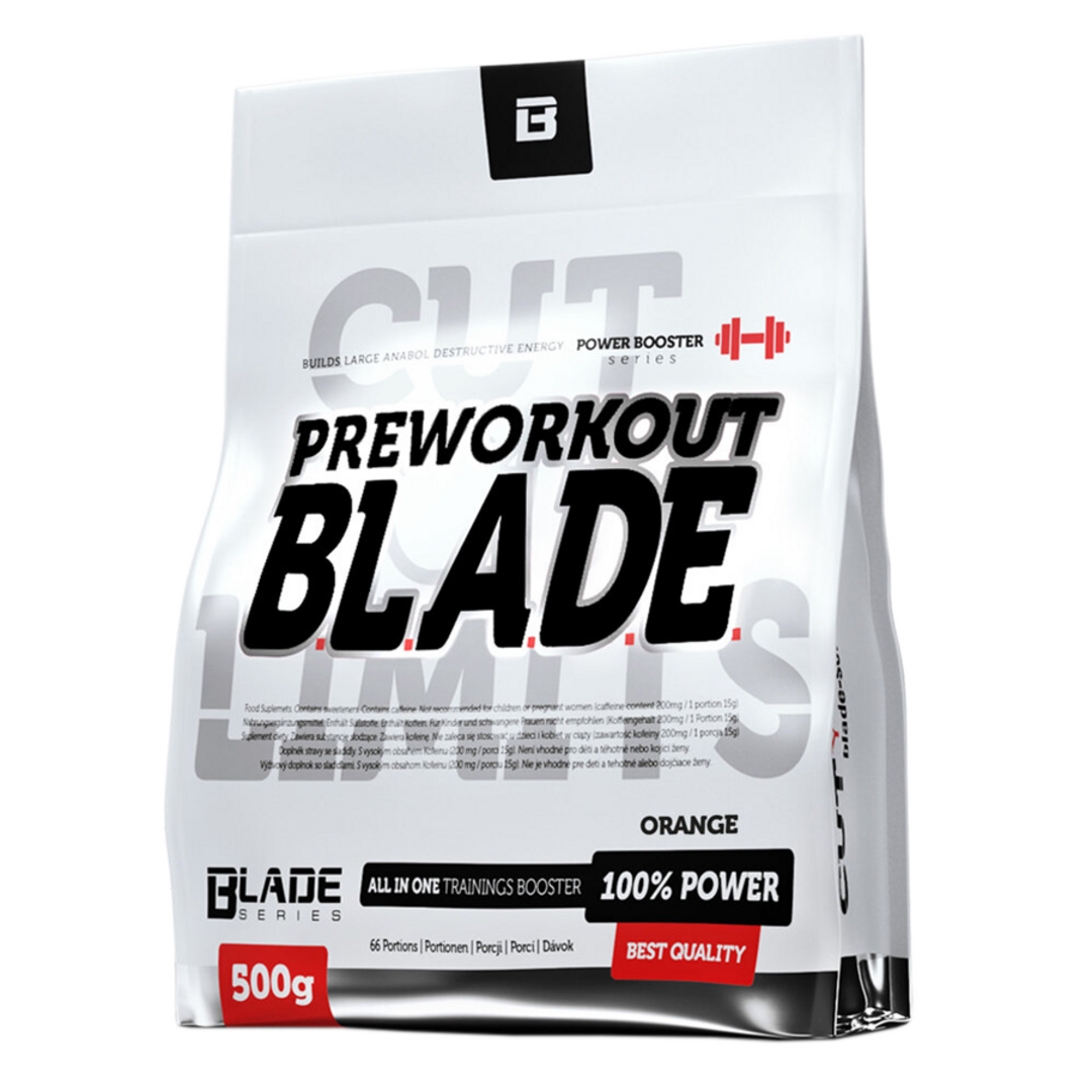 HiTec Nutrition BLADE Preworkout pump 500g - pomeranč