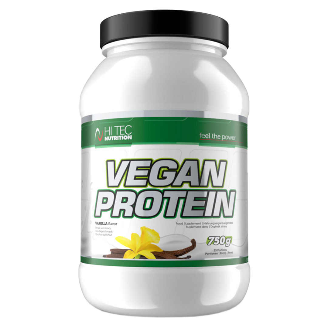 HiTec Nutrition Vegan protein 750g - čokoláda