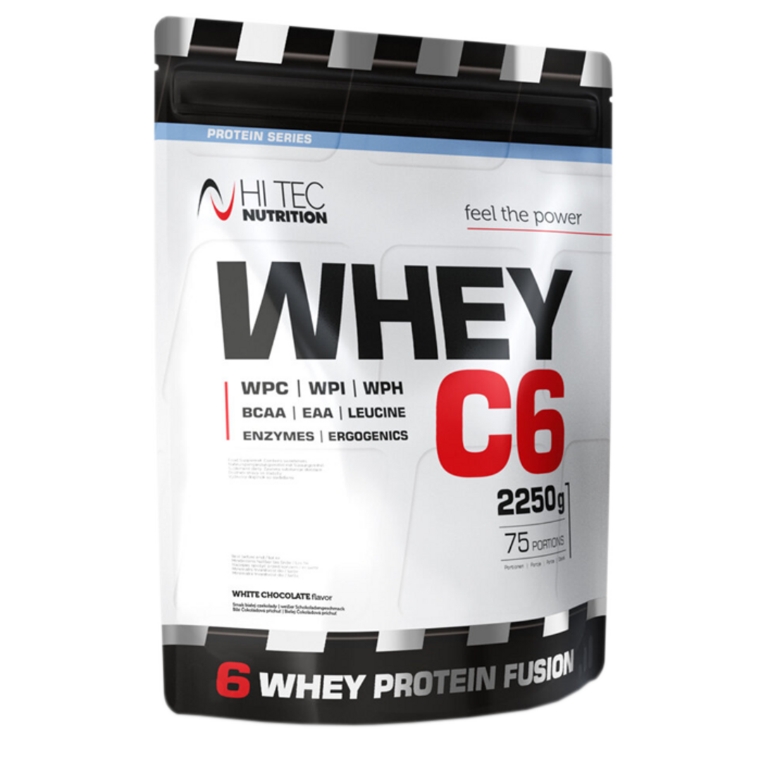 HiTec Nutrition Whey C-6 1kg - čokoládová sušenka