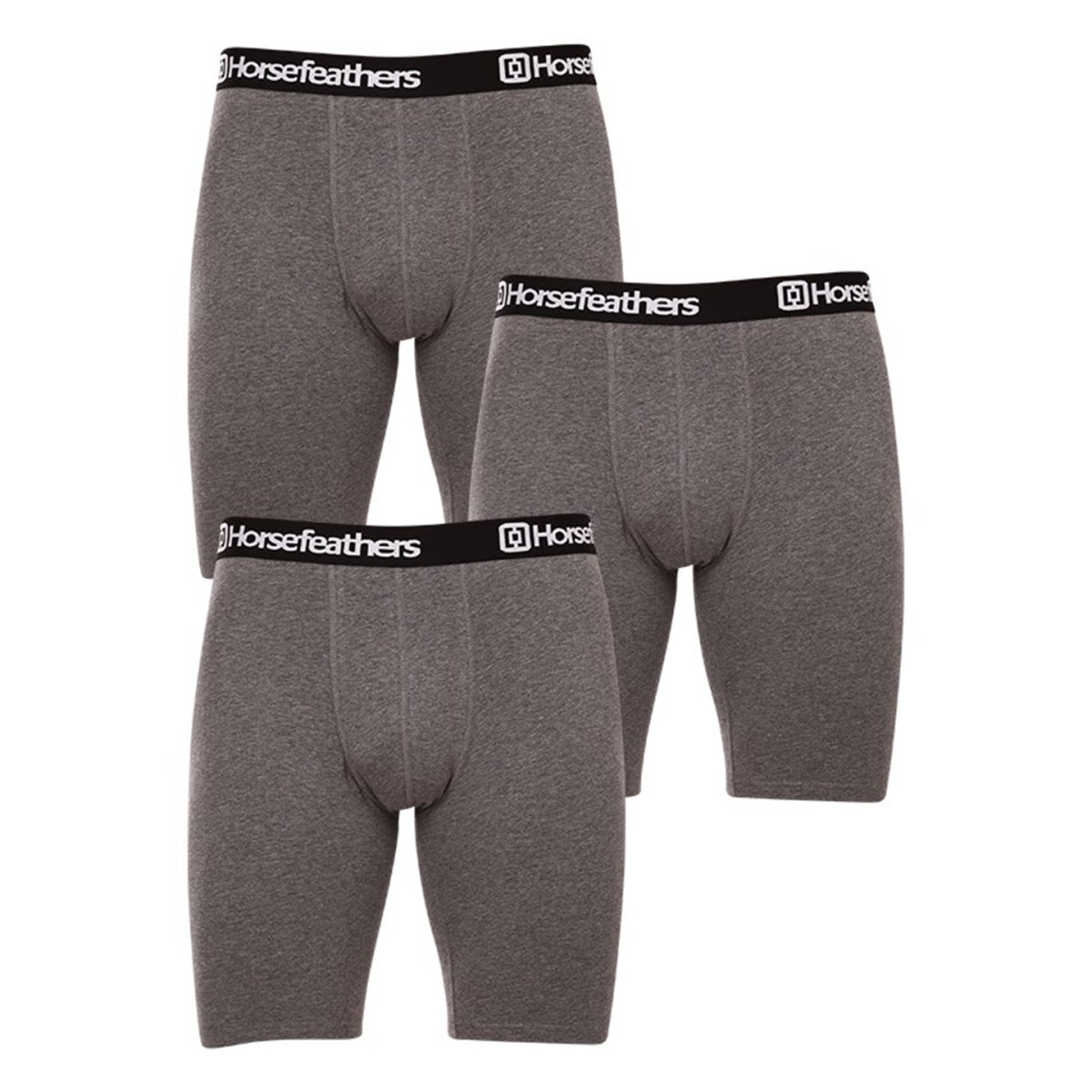 Horsefeathers 3PACK pánské boxerky Dynasty long (AM195B) M