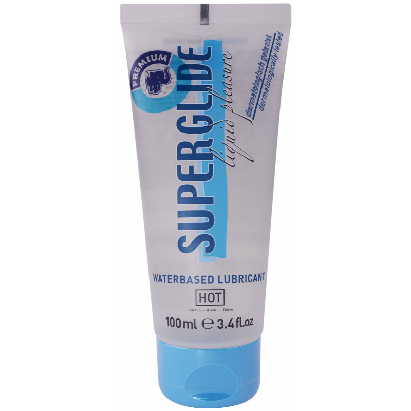 Hot SUPERGLIDE lubrikační gel Premium (100 ml)