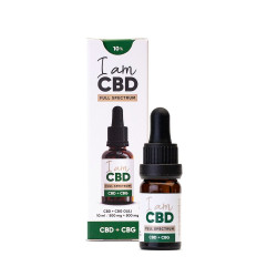 I am CBD Full Spectrum CBD 5% a CBG 5% olej 10 ml