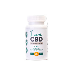 I am CBD Full Spectrum CBD kapsle 1500 mg 60 kapslí