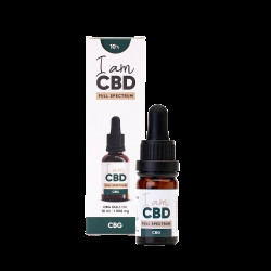 I AM CBD Full Spectrum CBG konopný olej 10% original 10 ml