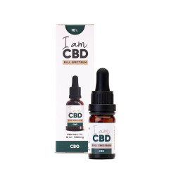 I am CBD Full Spectrum CBG konopný olej 10% 10 ml