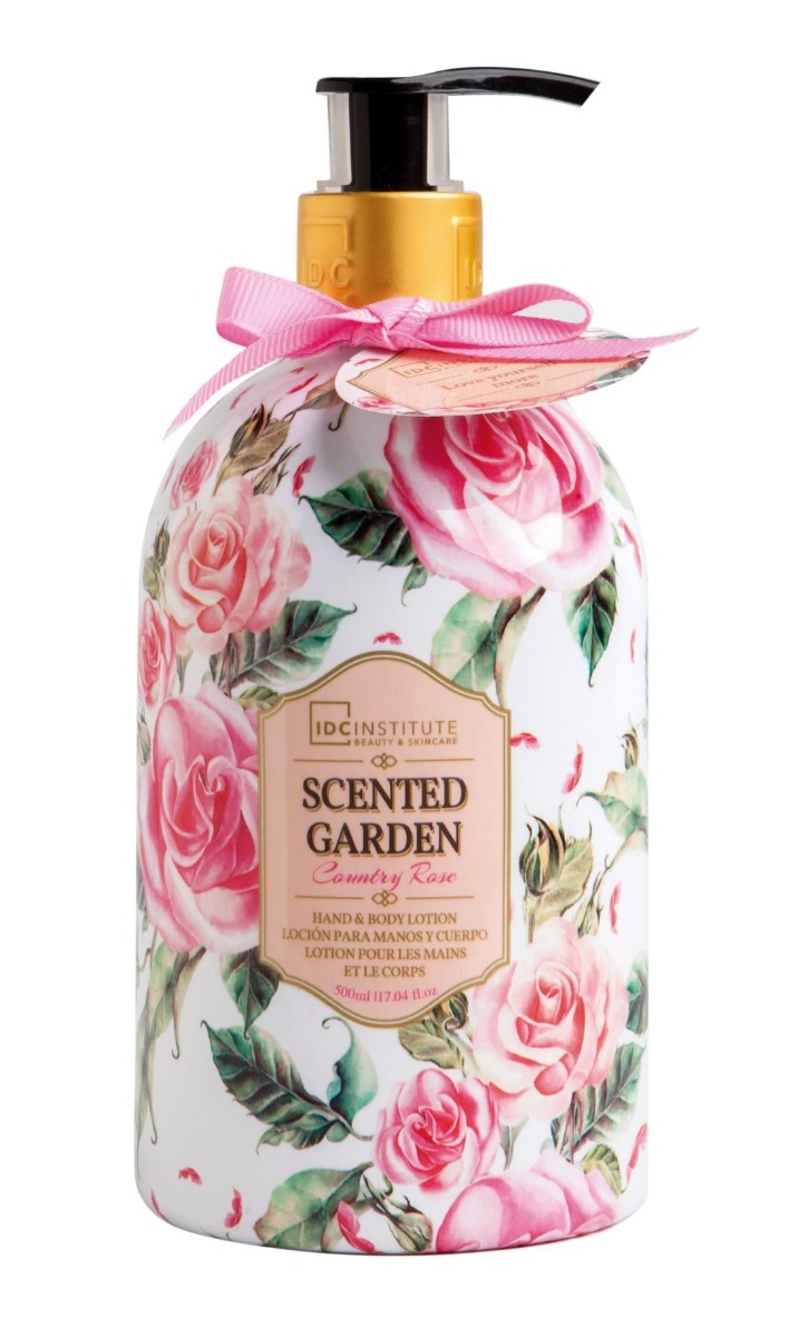 IDC Institute Scented Garden Růže mléko na tělo a ruce 500 ml