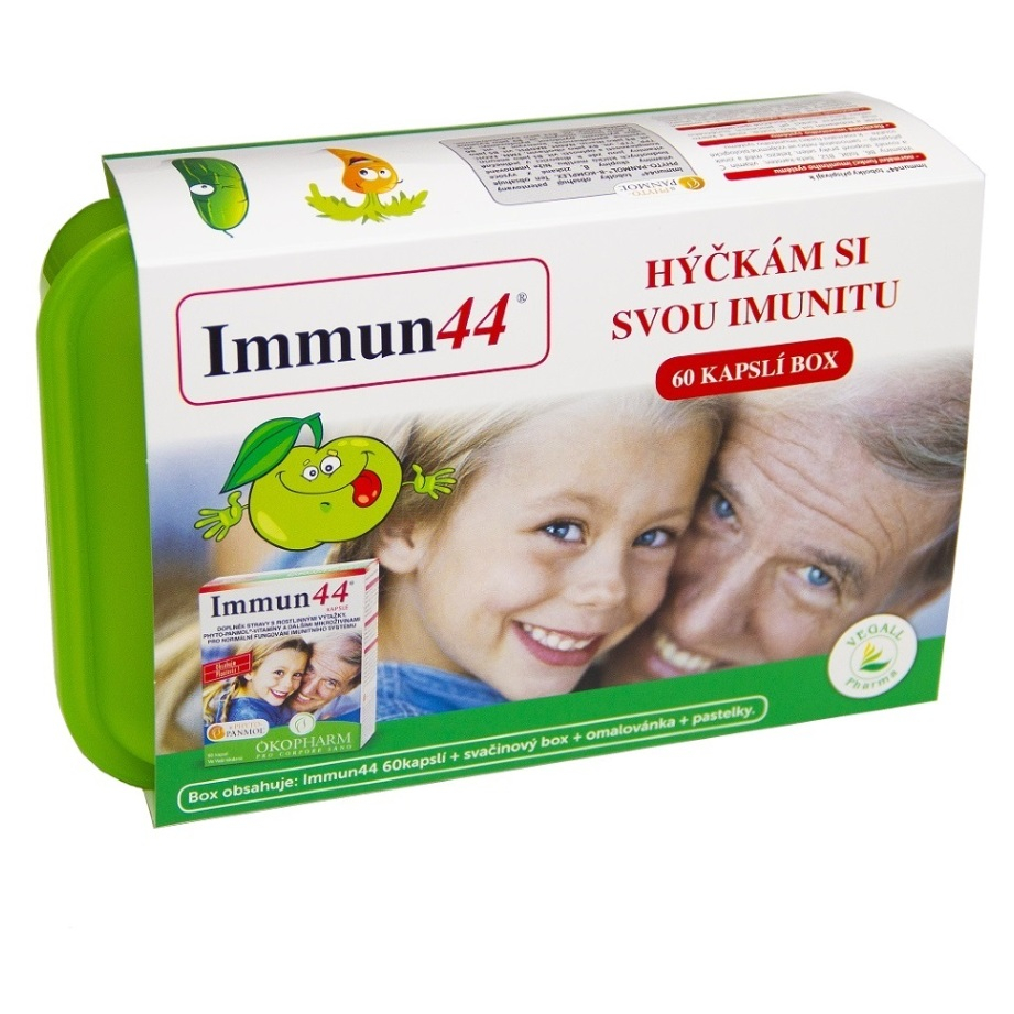 Immun44 box s dárkem 60 kapslí