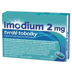 IMODIUM® 2 mg tvrdé tobolky 20 kusů