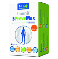 IMUNIT 5PreveMax nukleotidy + betaglukan 60 + 20 tablet