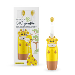 InnoGIO GIOGiraffe dětský sonický zubní kartáček 1 ks Yellow