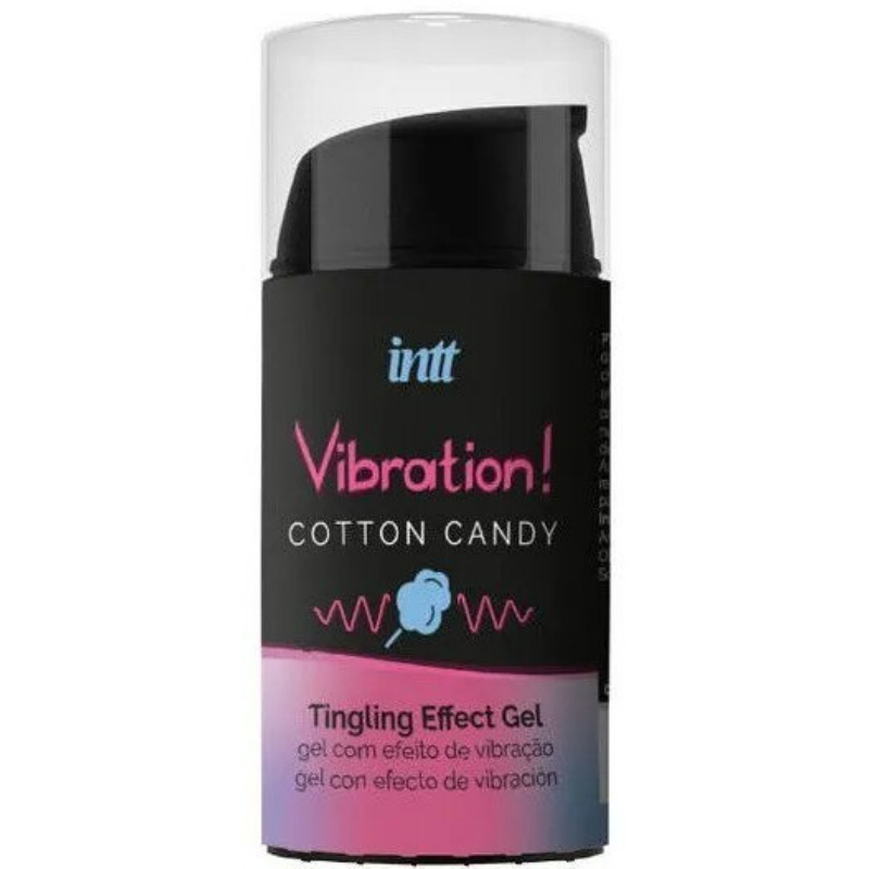 INTT Tekutý vibrátor Cotton Candy (15 ml)