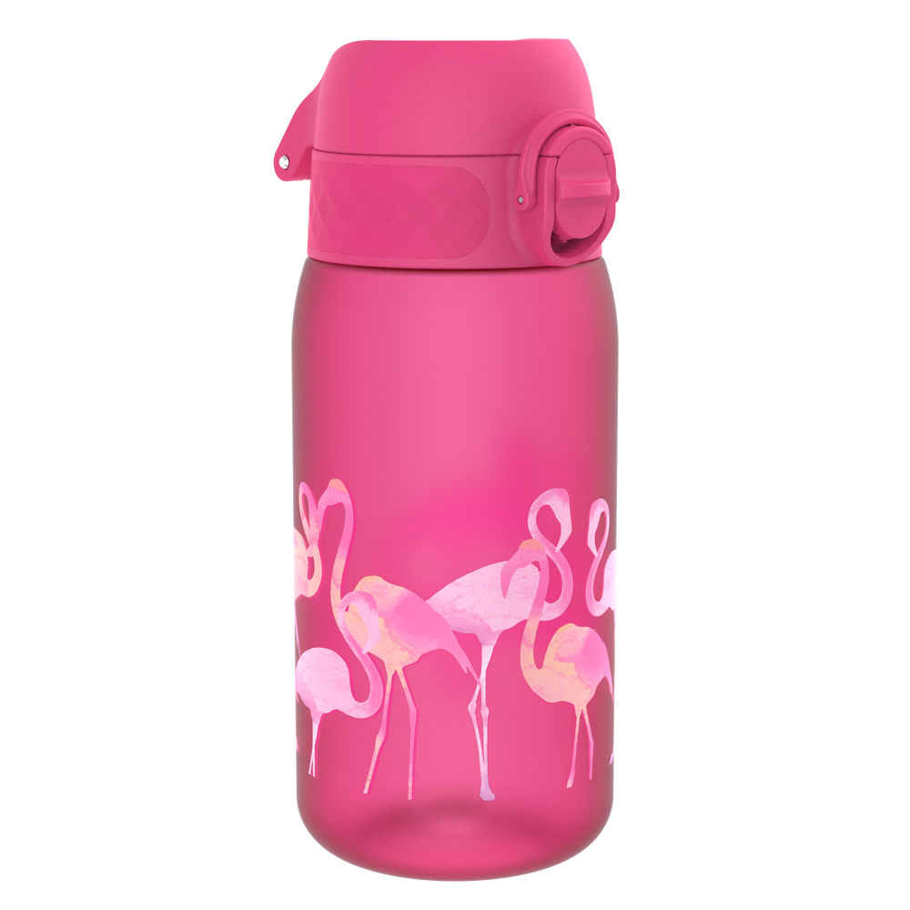 ION8 Leak Proof kids láhev flamingos 350 ml