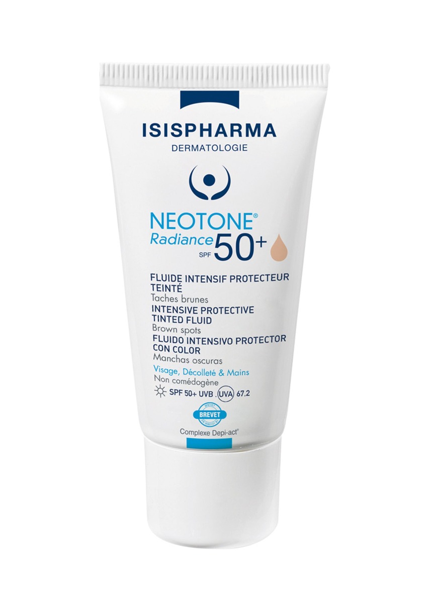 ISISPHARMA NEOTONE Radiance SPF50+ Medium tónovaný depigmentační fluid 30 ml