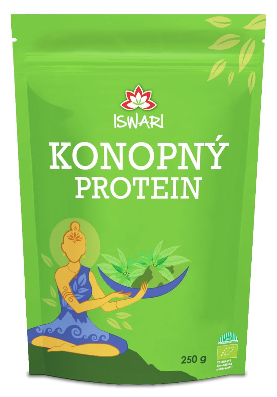 Iswari BIO Konopný protein prášek 250 g